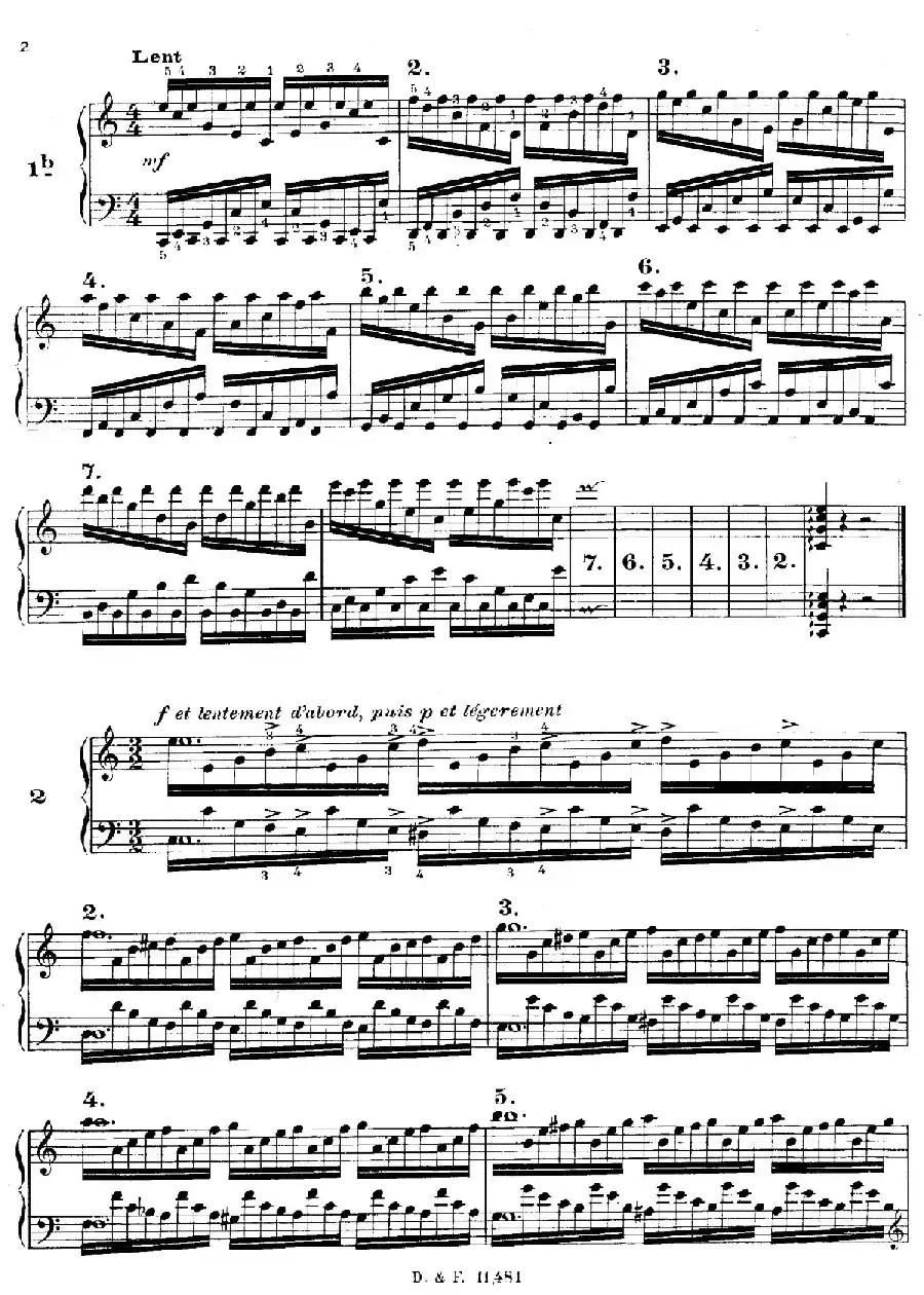 51 Exercises, WoO 6(51首钢琴练习 1—7)