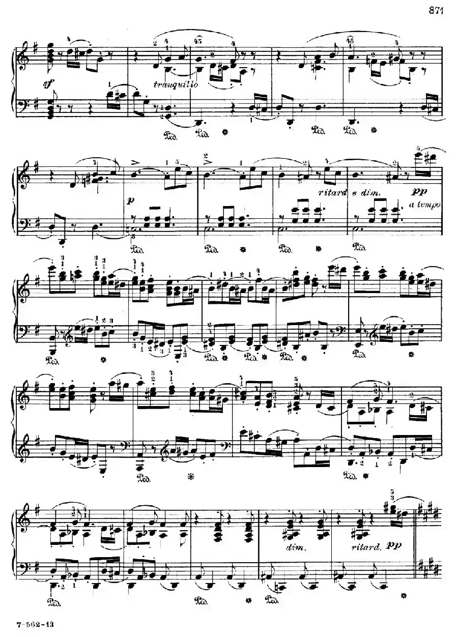Rondo Capriccioso Op.14（随想回旋曲）