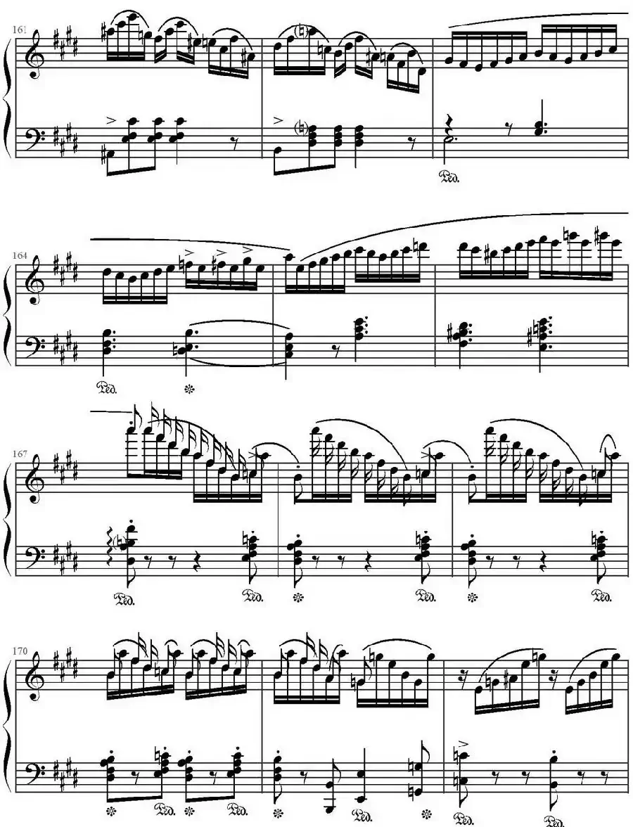 E大调回旋随想曲（门德尔松Op.14）