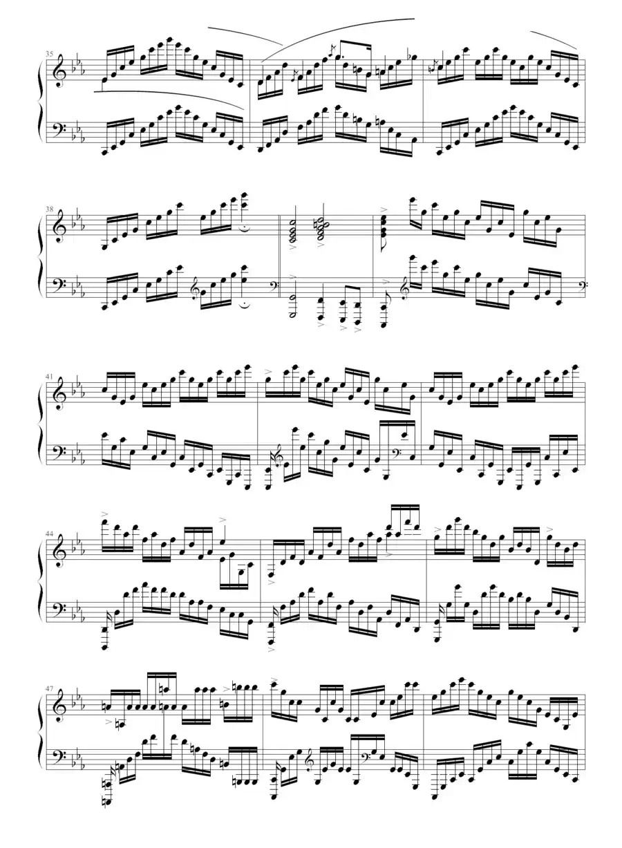 c小调练习曲（9632587410作曲版）