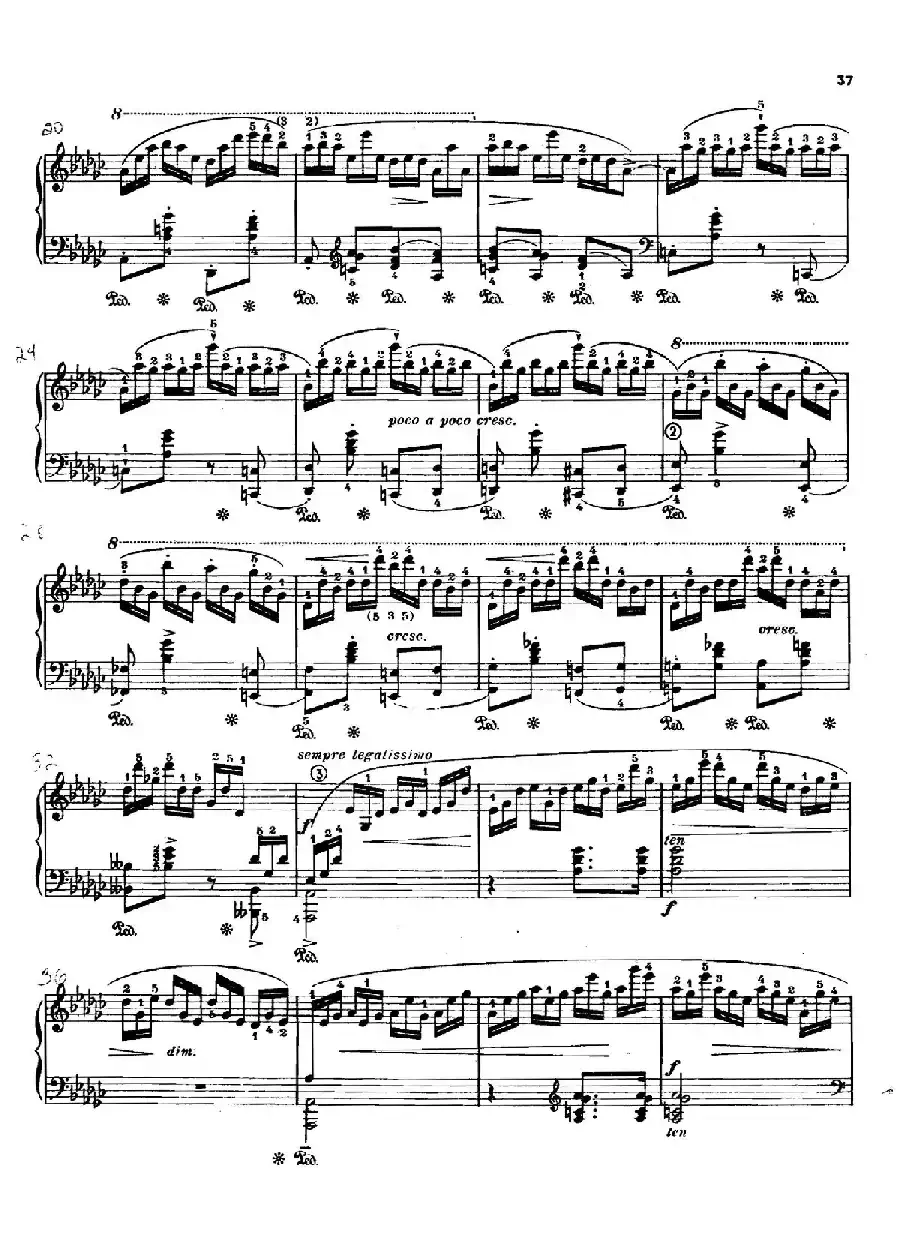 12 Etudes Op.10 柯尔托教学版（12首练习曲·5）