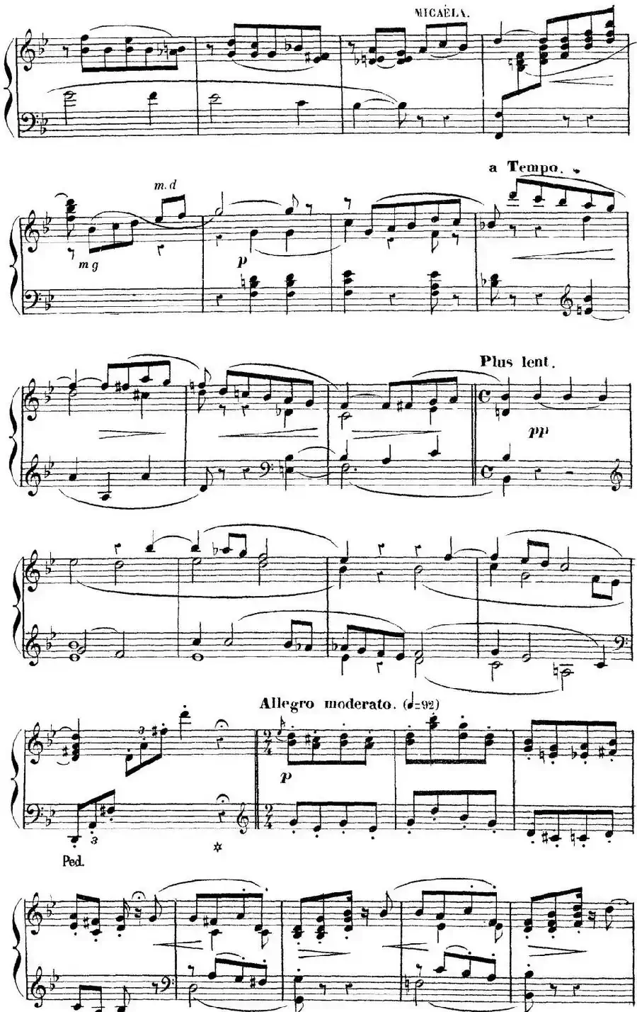 Carmen for Solo Piano（卡门全剧钢琴独奏版）（No.7）