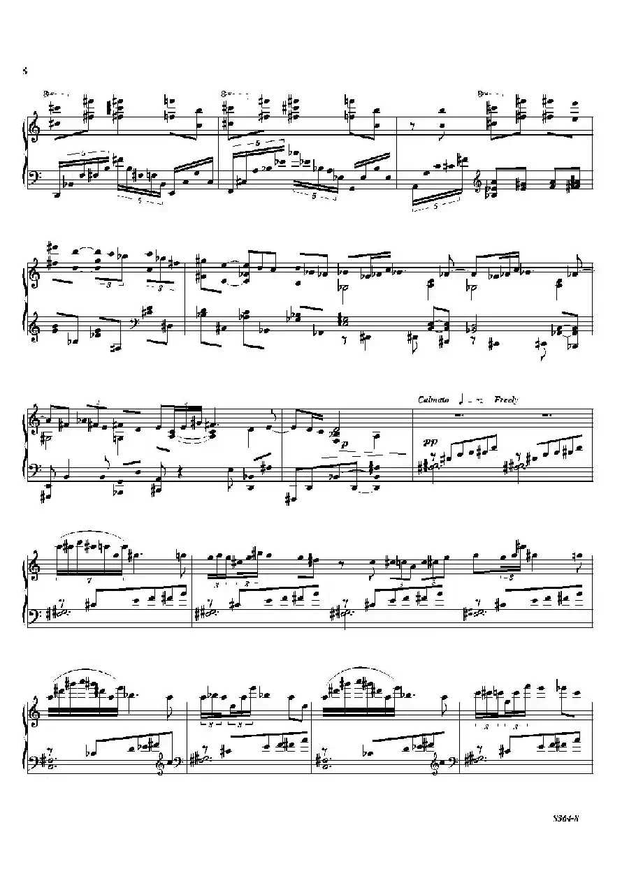 Piano Sonata No.8（第八钢琴奏鸣曲）（1）