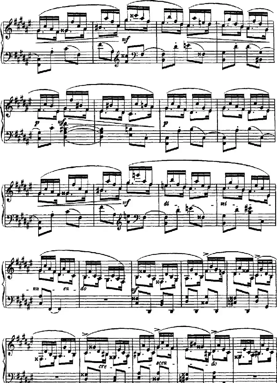 Quatre Etudes Op.41 Op.2（4首练习曲·2）