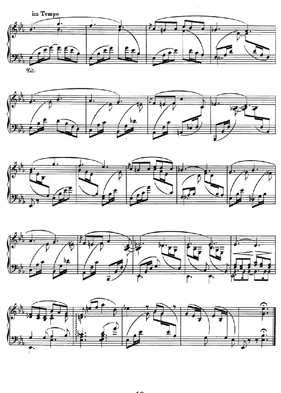 Albumblätter Op.124（纪念册页）（No.16）