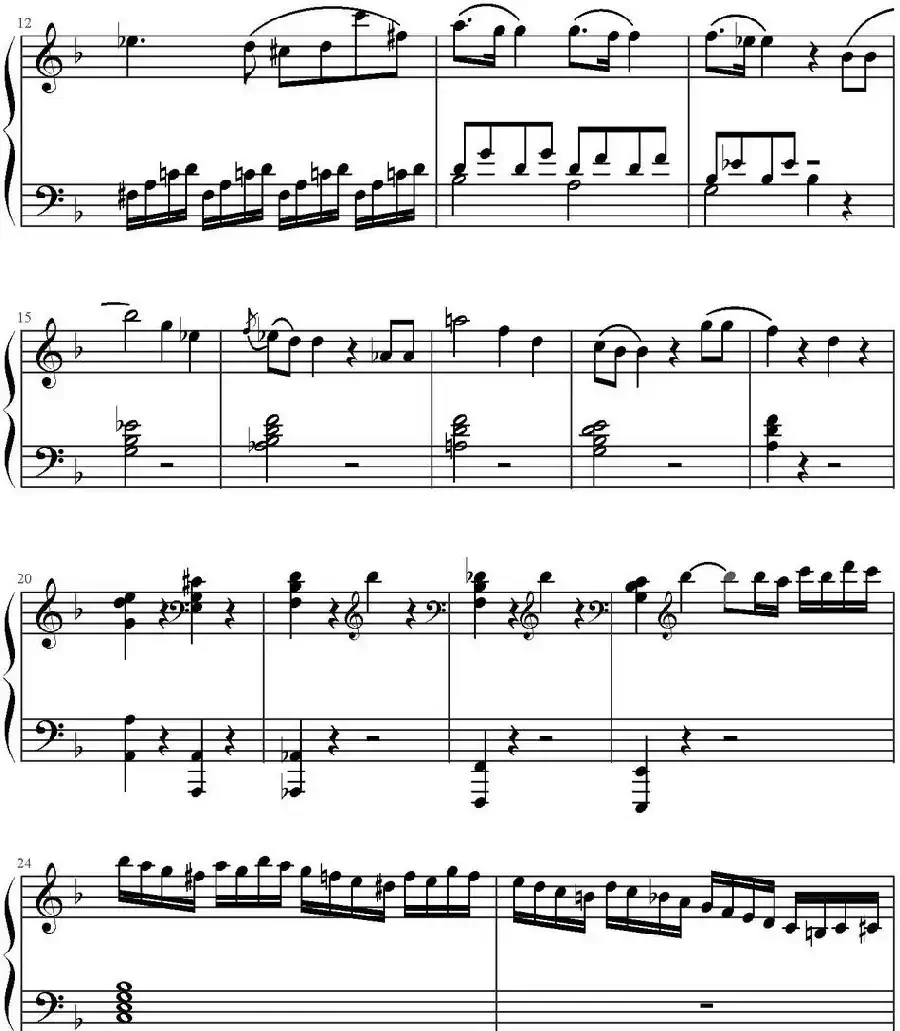 生日快乐变奏曲(莫扎特风格)