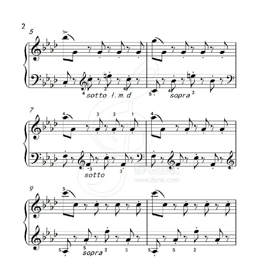 练习曲 43(克拉莫钢琴练习曲60首)