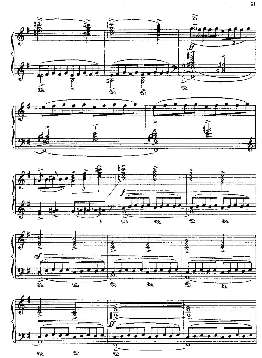 The Red Poppy Op.70（芭蕾舞剧《红罂粟》钢琴独奏版·5）