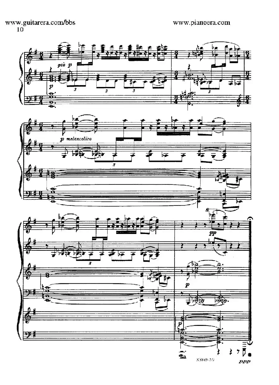Fourth Piano Sonata S.360（第四钢琴奏鸣曲）