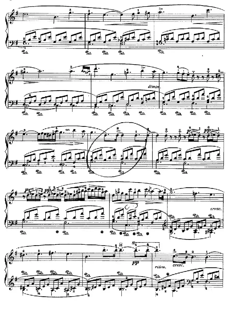 Nocturne No.10 in e Minor（e小调第十号夜曲）