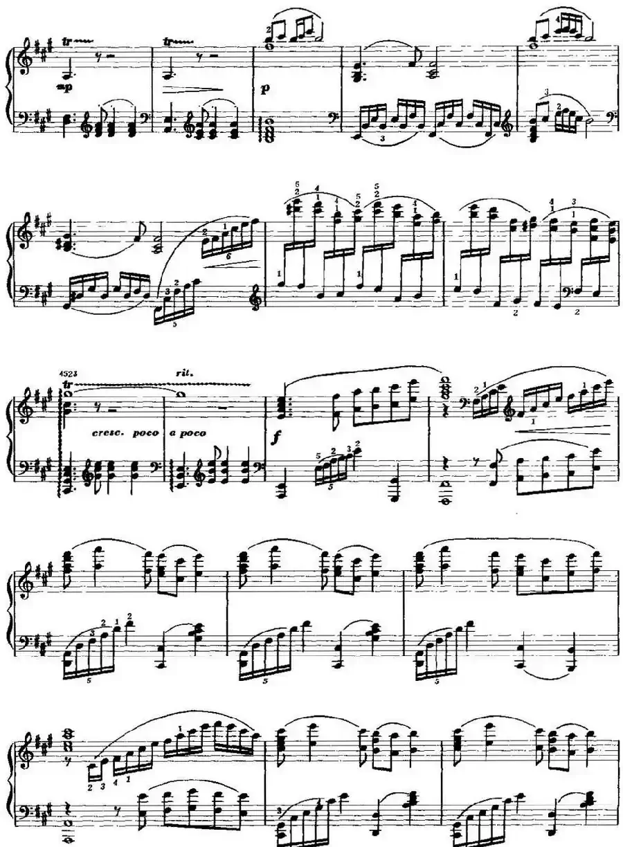中国钢琴名曲30首：彩云追月