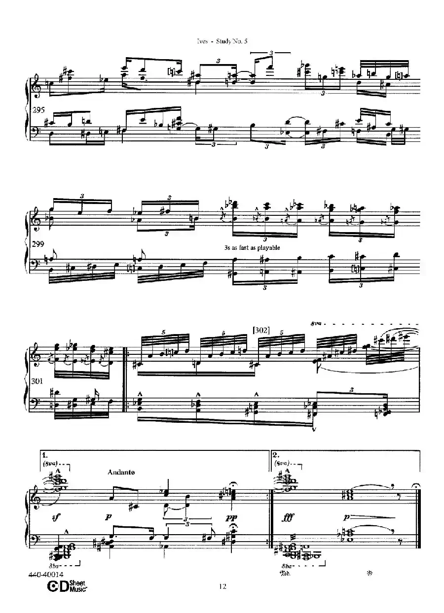 Study No.5（第五号练习曲）