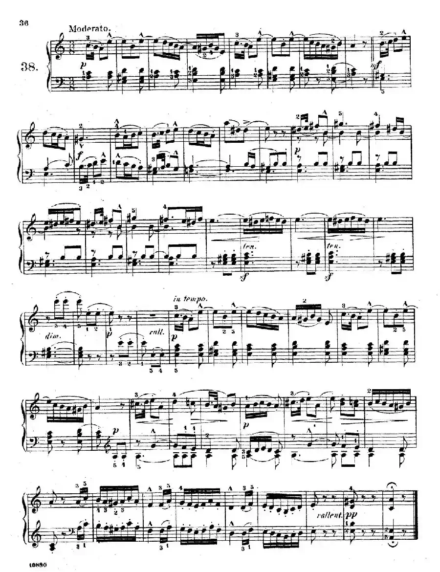 Etudes Enfantines Op.37（儿童钢琴练习曲 第31——39首）