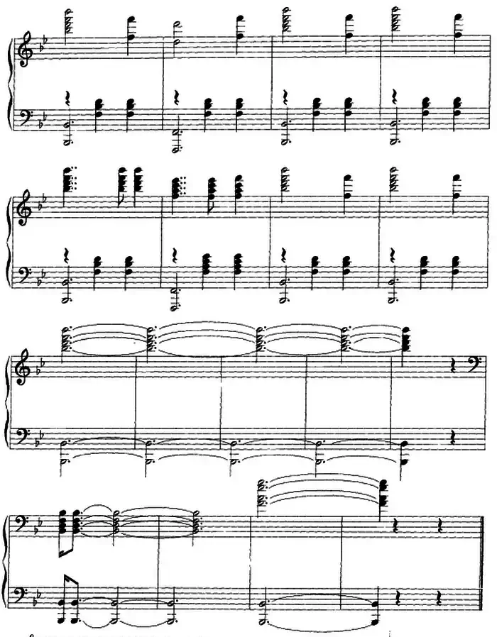 钢琴小品:圆舞曲