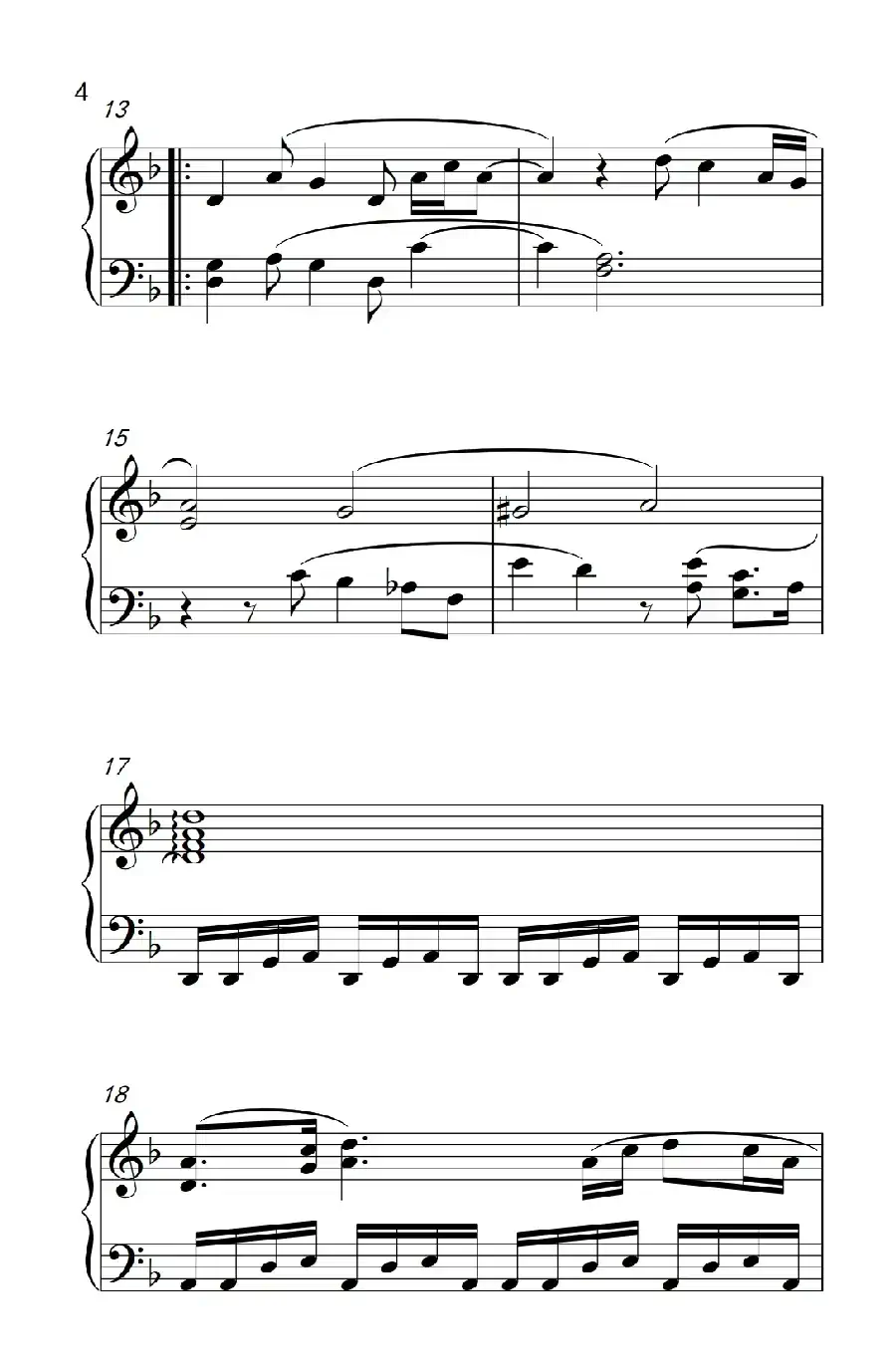 世间始终你好（《弹吧音教》制谱版）