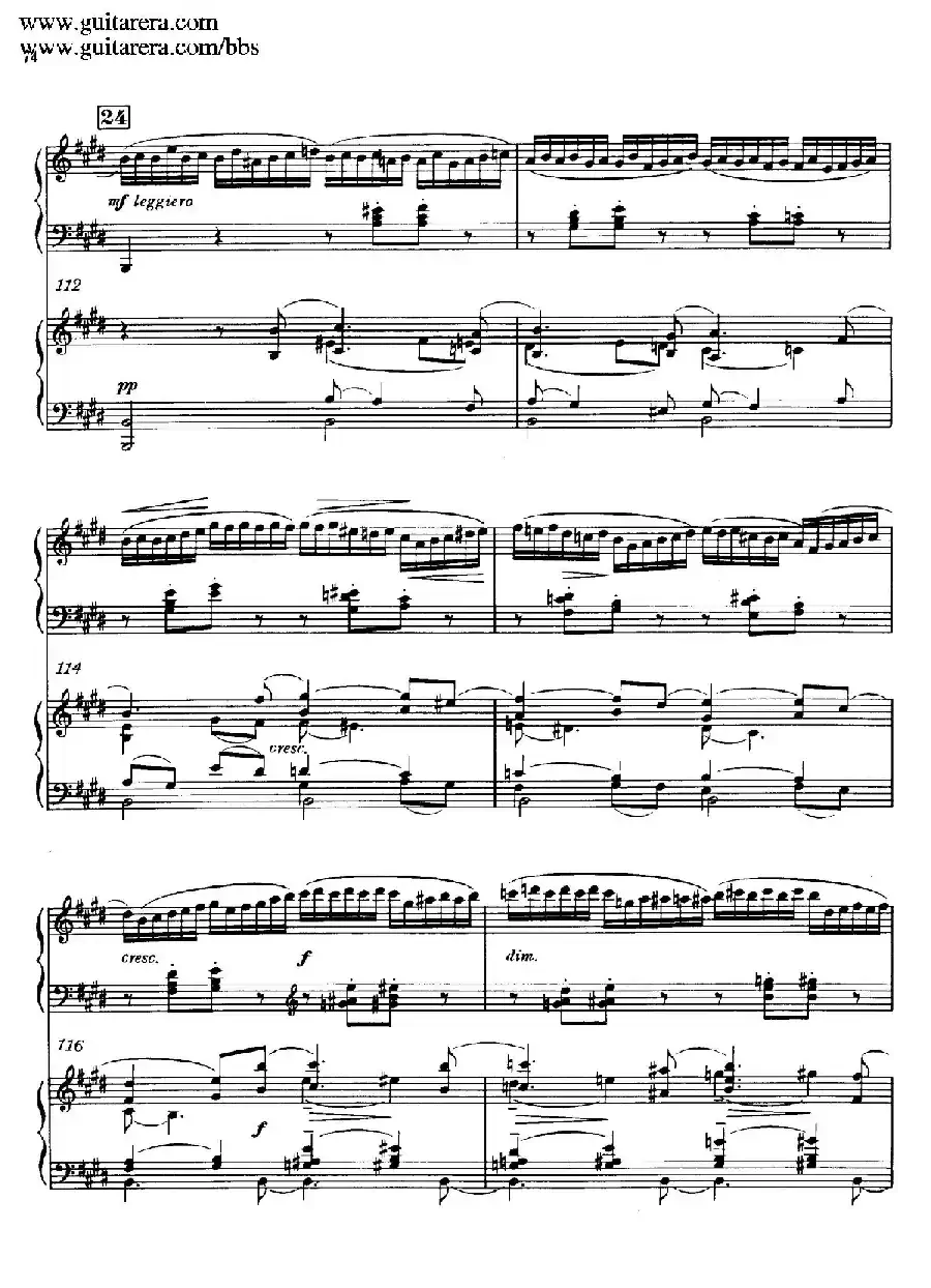c小调第二钢琴协奏曲 Op.18（双钢琴·第二乐章）