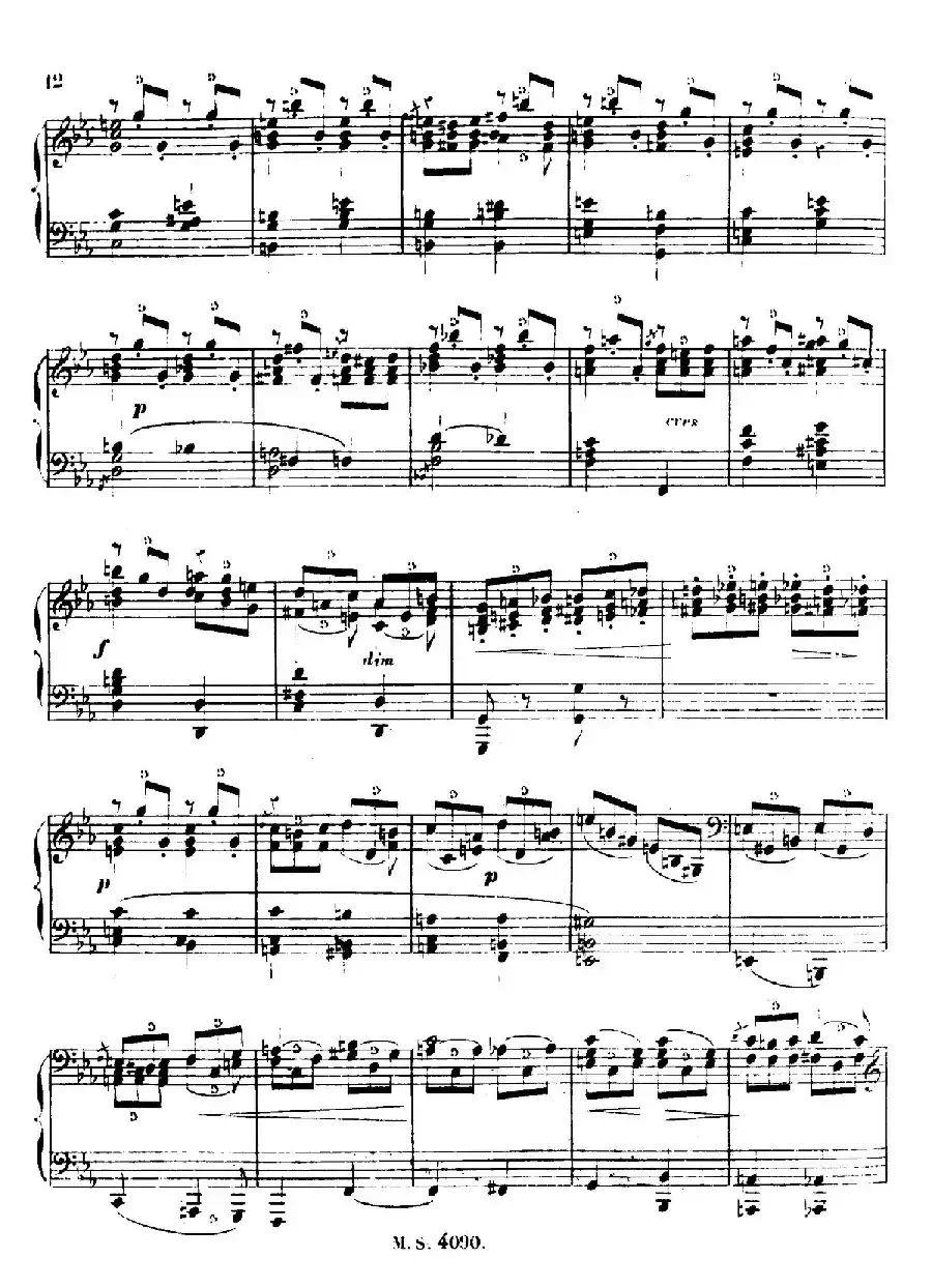 c小调钢琴奏鸣曲 （Piano Sonata in c Minor Op.56）