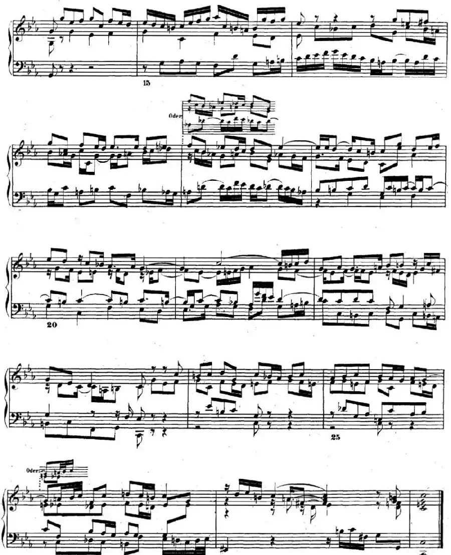 巴赫《平均律钢琴曲集·第二卷》之赋格曲(NO.2)