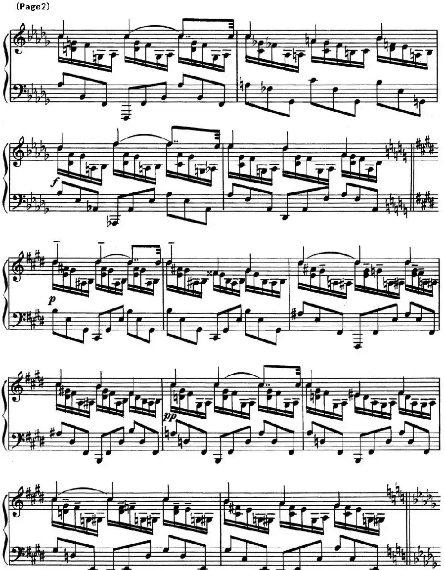 斯克里亚宾8首钢琴练习曲 Op42（No.6 Alexander Scriabin Etudes）