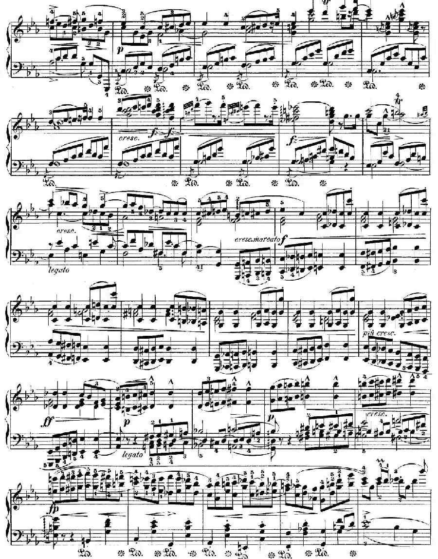 Piano Sonata No.1 in c Minor Op.4 （c小调第一钢琴奏鸣曲）
