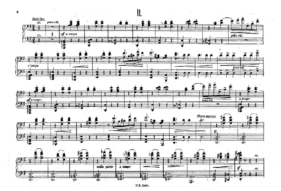 5 Waltzes Op.51-4 Hands（5首圆舞曲-四手联弹）