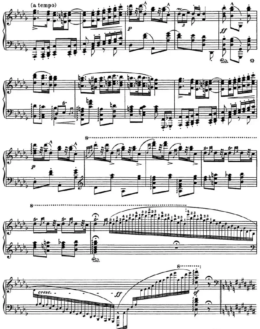 李斯特 匈牙利狂想曲 Hungarian Rhapsodies S.244 No.6