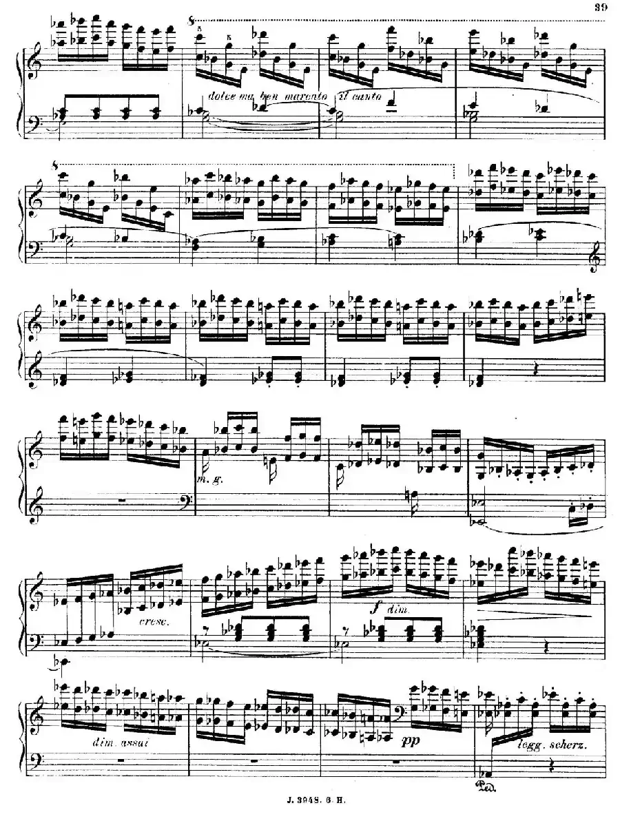 6 Etudes de Concert（6首音乐会练习曲·6）