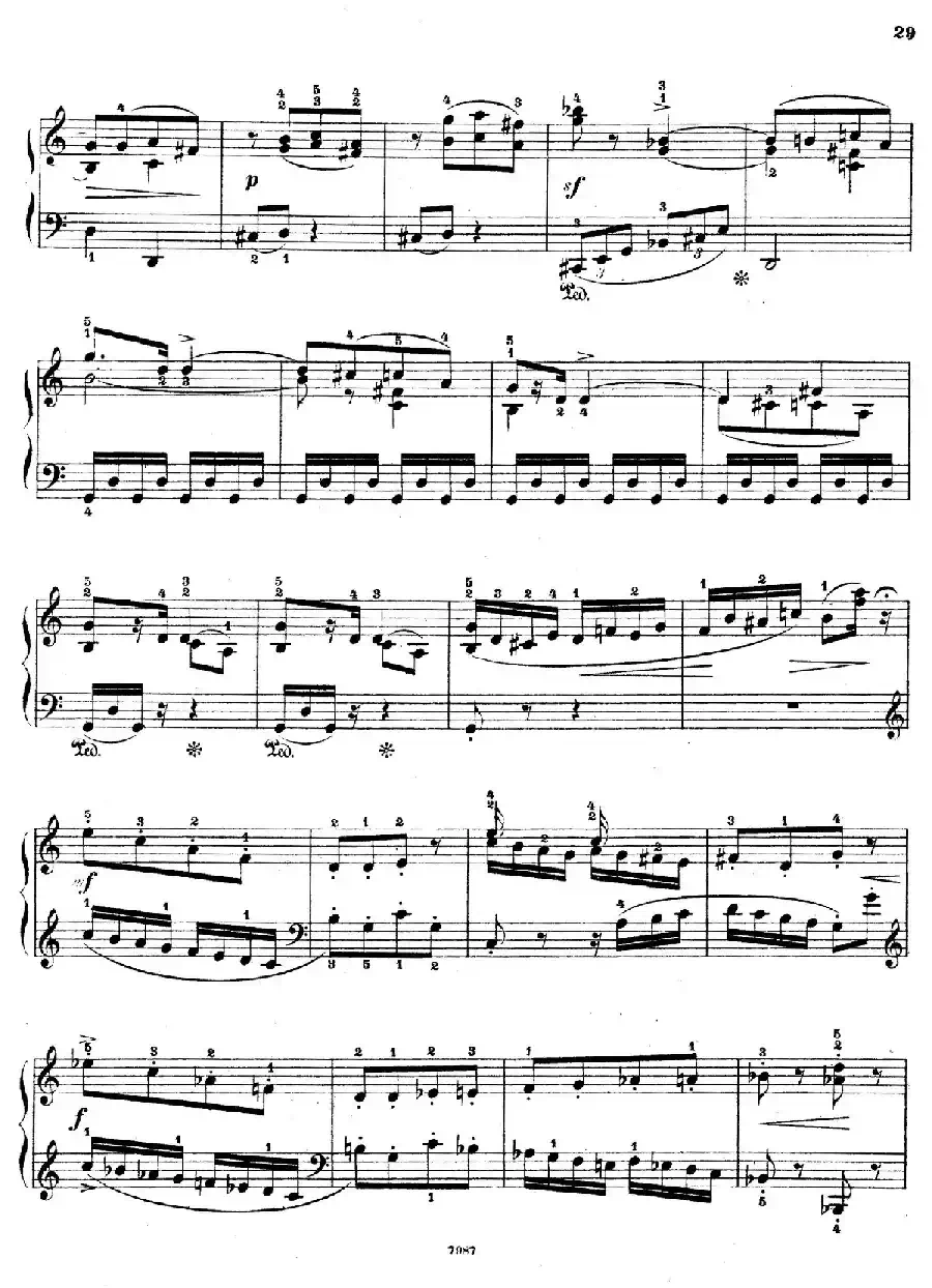 Five Sonatinas Op.70（5首钢琴小奏鸣曲·3）