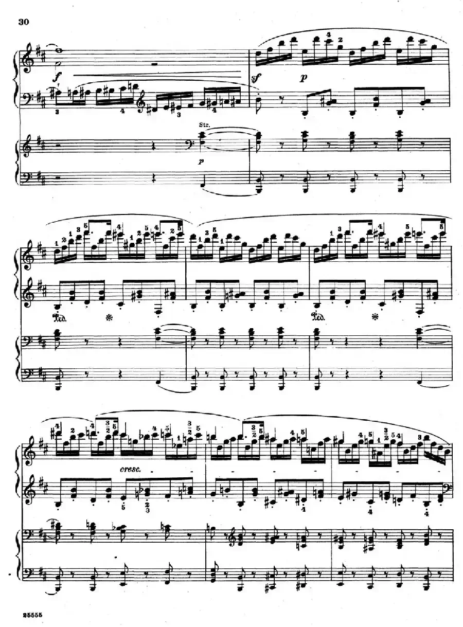 Capriccio Brillante in B Major Op.22（B大调华丽随想曲·双钢琴）