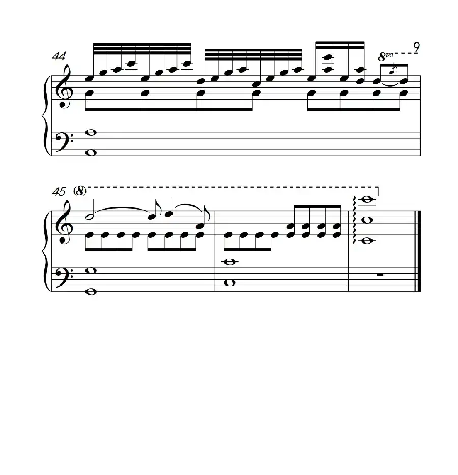 雾里看花(《弹吧音教》制谱版)