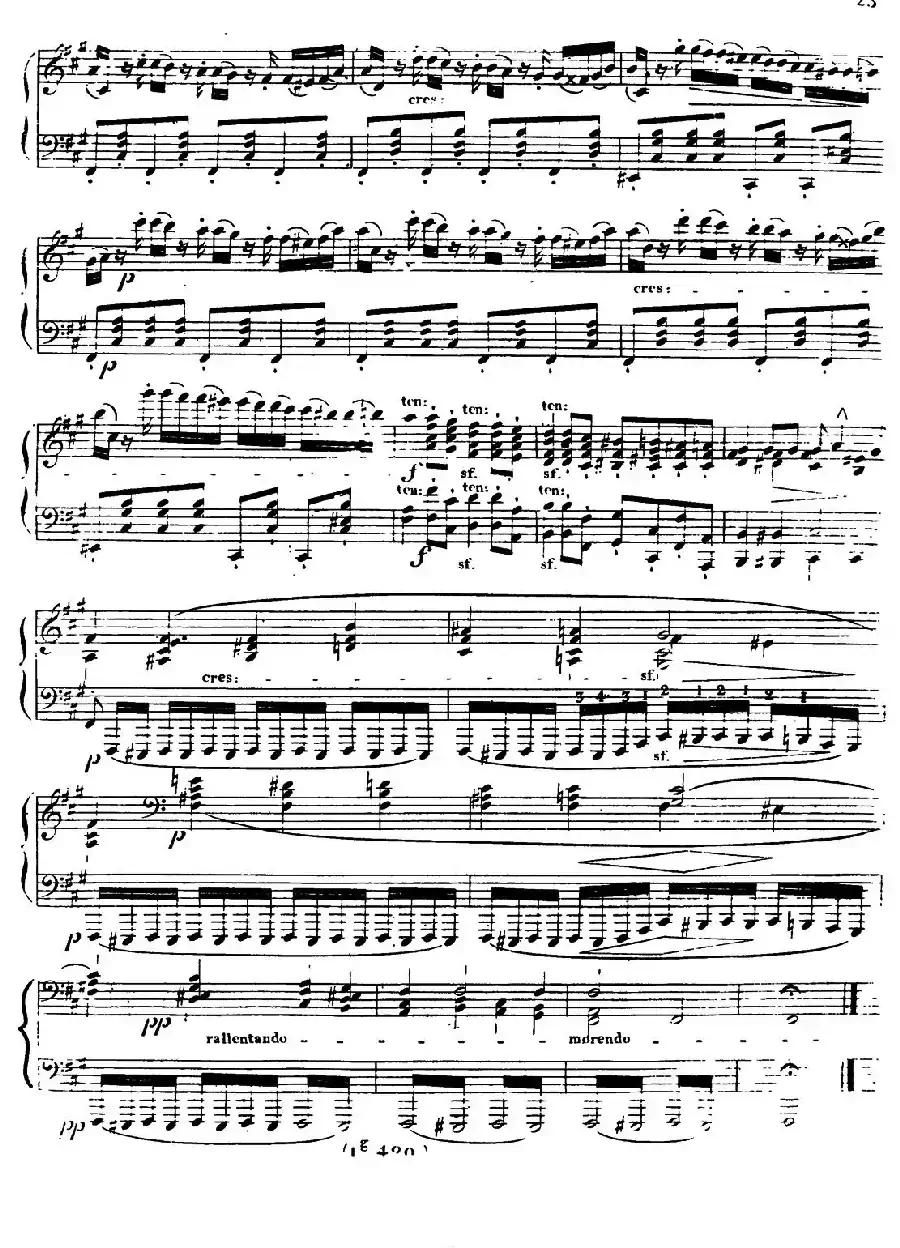 24 Exercices et Preludes Op.21（24首前奏练习曲·12）