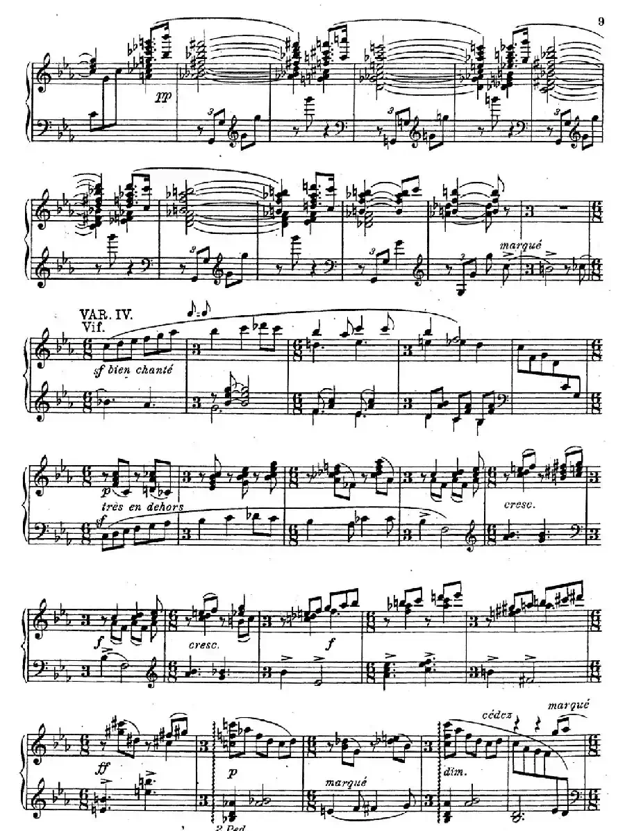 Sonate Romantique Op.3（浪漫奏鸣曲·Ⅰ）