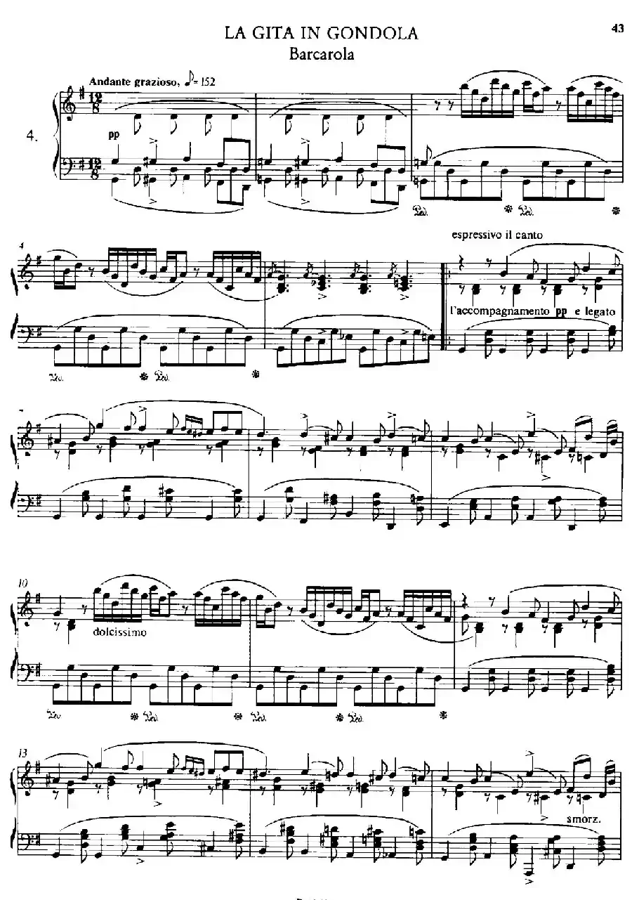 Soirées Musicales S.424（《音乐晚会（全12首）》第4首）