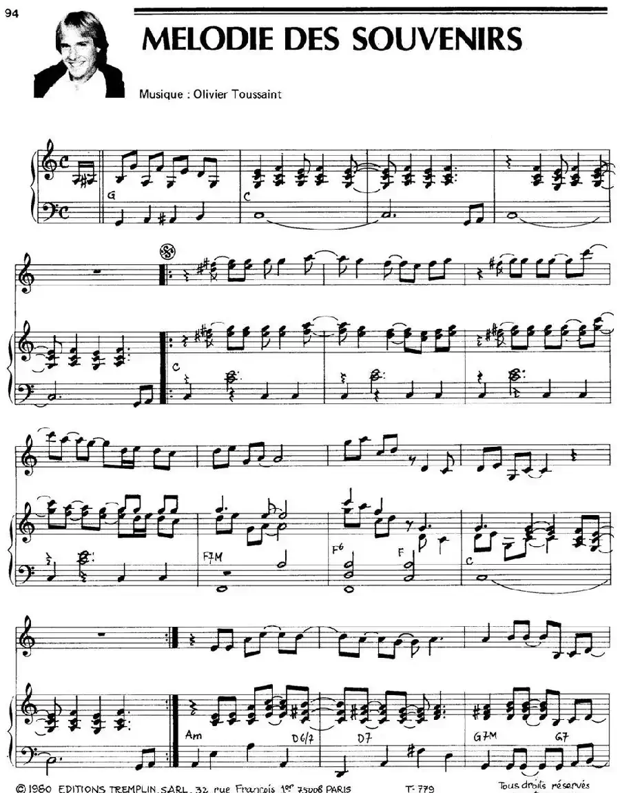 MELODIE DES SOUVENIRS