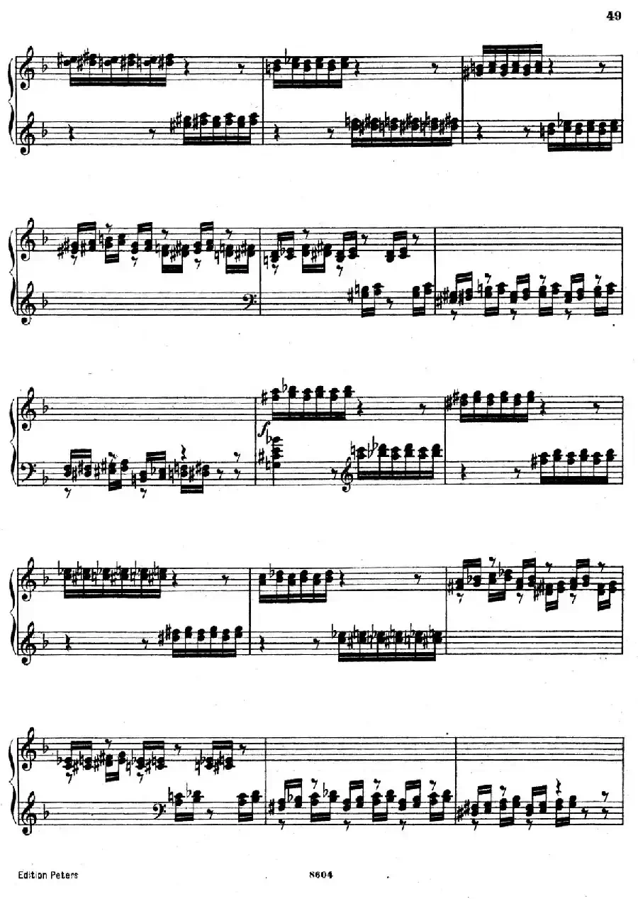 Six Etudes Op.23（6首练习曲·Ⅴ）
