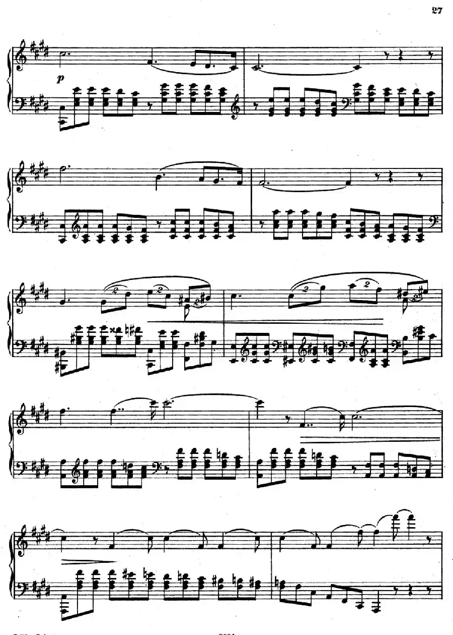 Six Etudes Op.23（6首练习曲·Ⅲ）