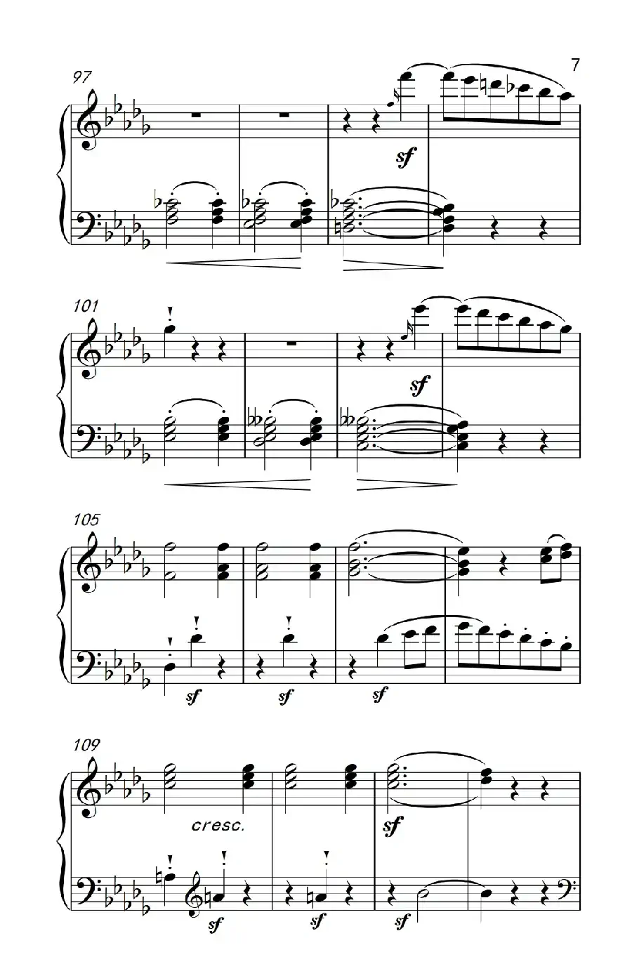 奏鸣曲 Opus 10 Nr.2 第二乐章（贝多芬奏鸣曲集 2）