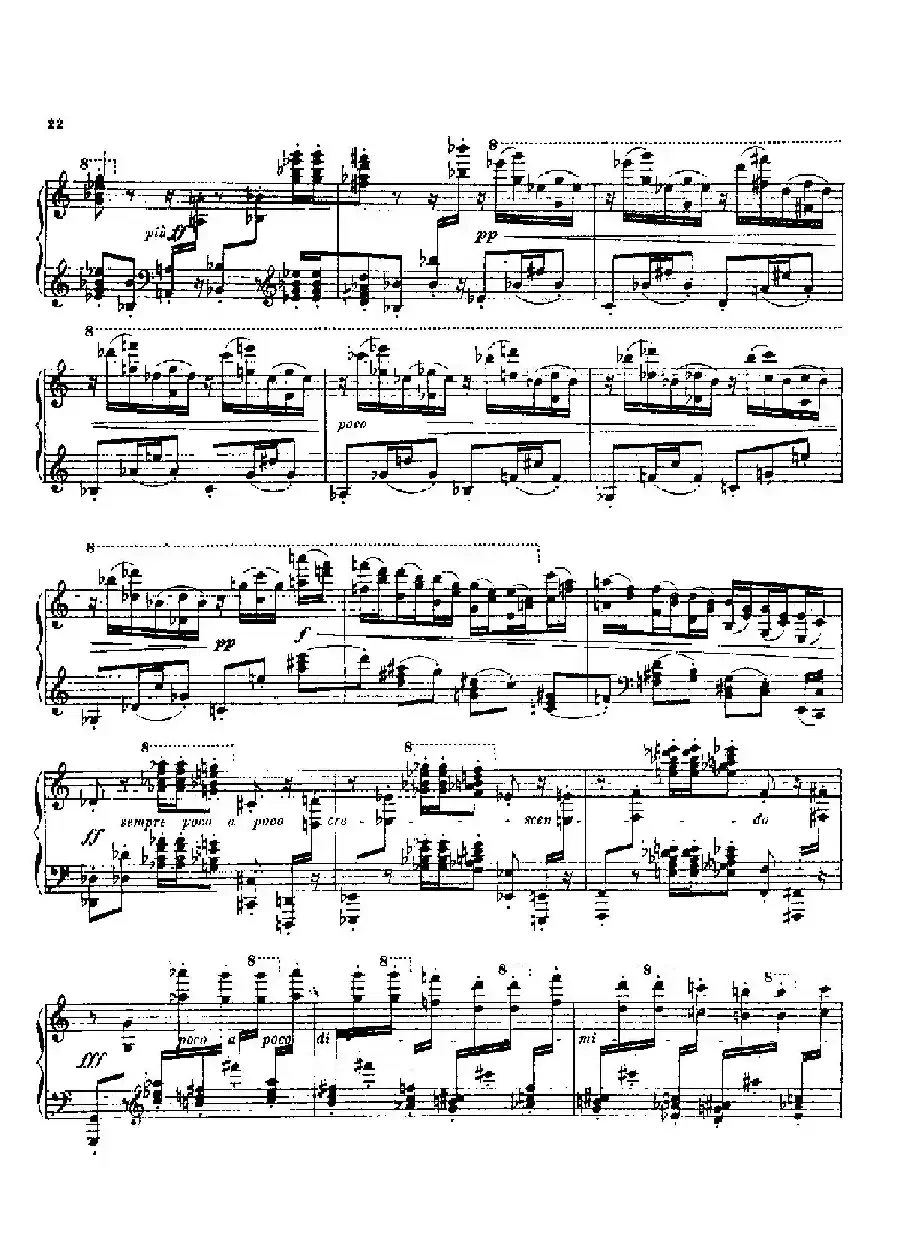 Six Intermezzi Op.45（6首间奏曲·4）
