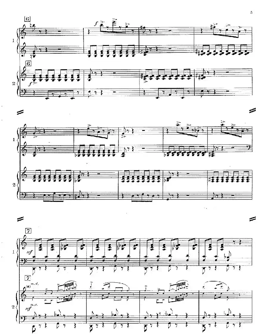 Concerto for 2 Pianos in d Minor（d小调双钢琴协奏曲· 第一乐章）