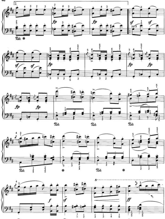 不可不弹的世界钢琴名曲：军队进行曲