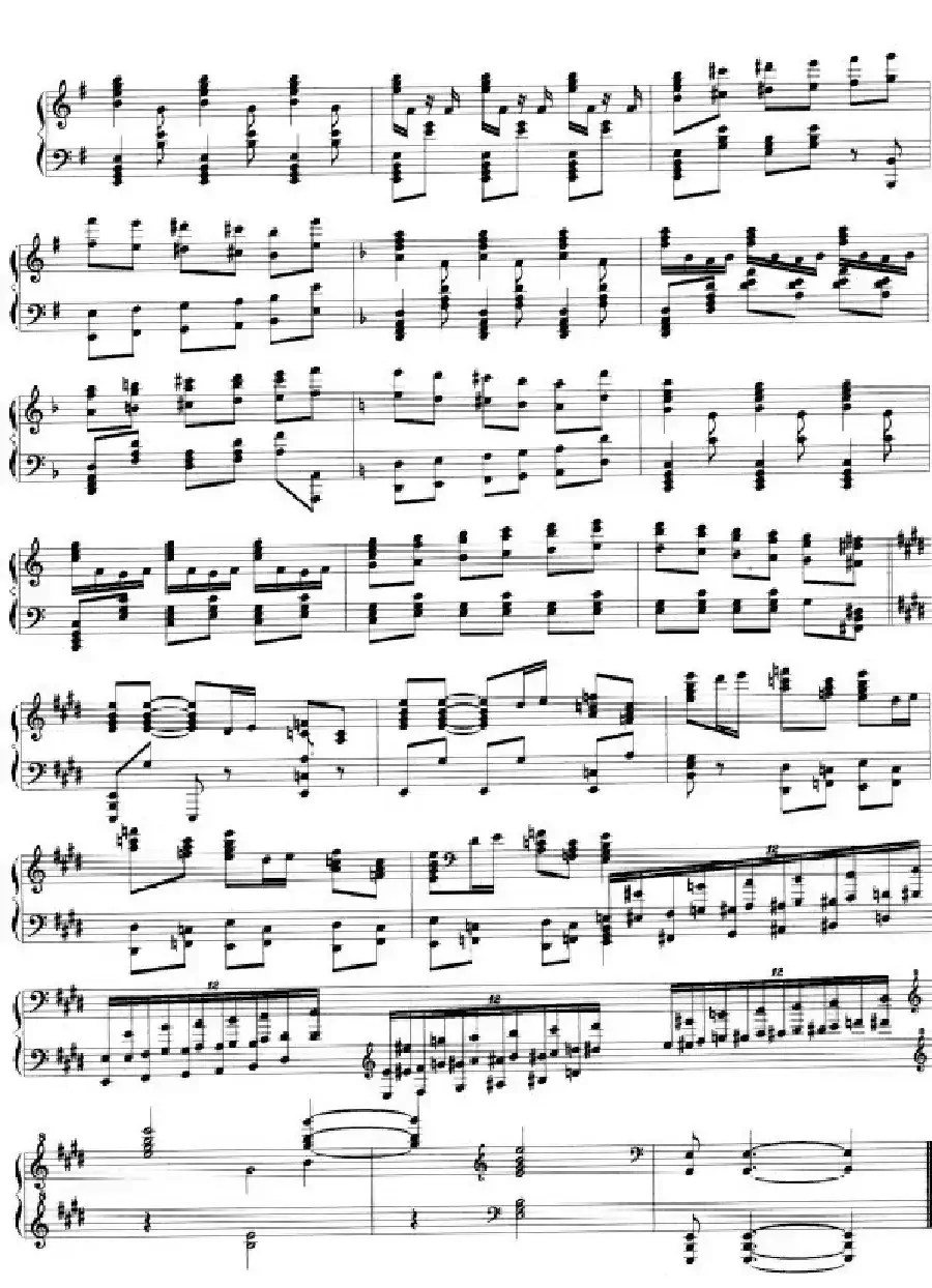Carmen Variations 12 Pieces（12首卡门主题变奏曲·7—8）