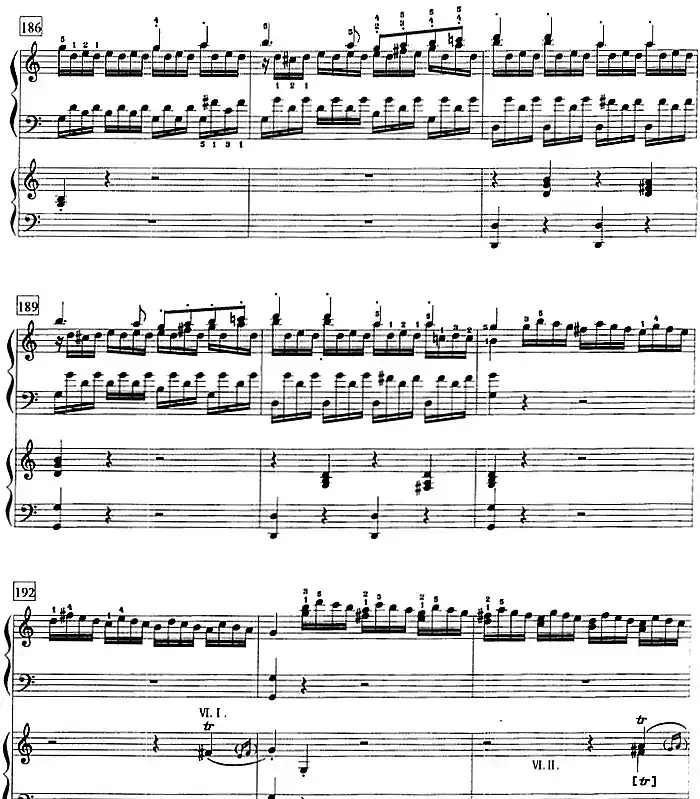 钢琴教程第八级 大型乐曲（C大调第一钢琴协奏曲 Op.15 第一乐章）