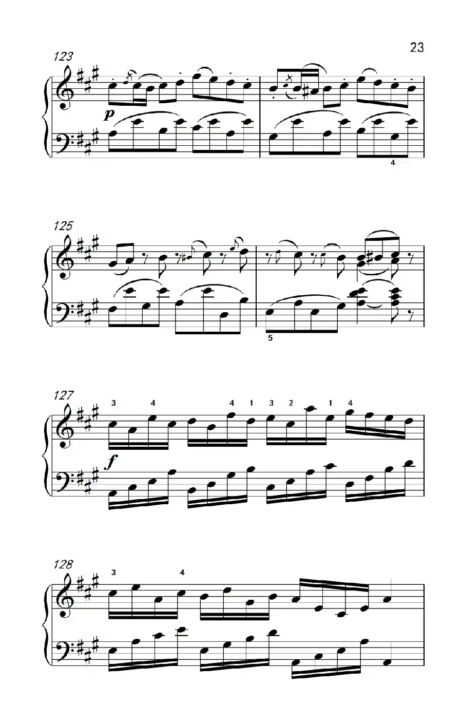 A大调钢琴奏鸣曲 优雅的行板