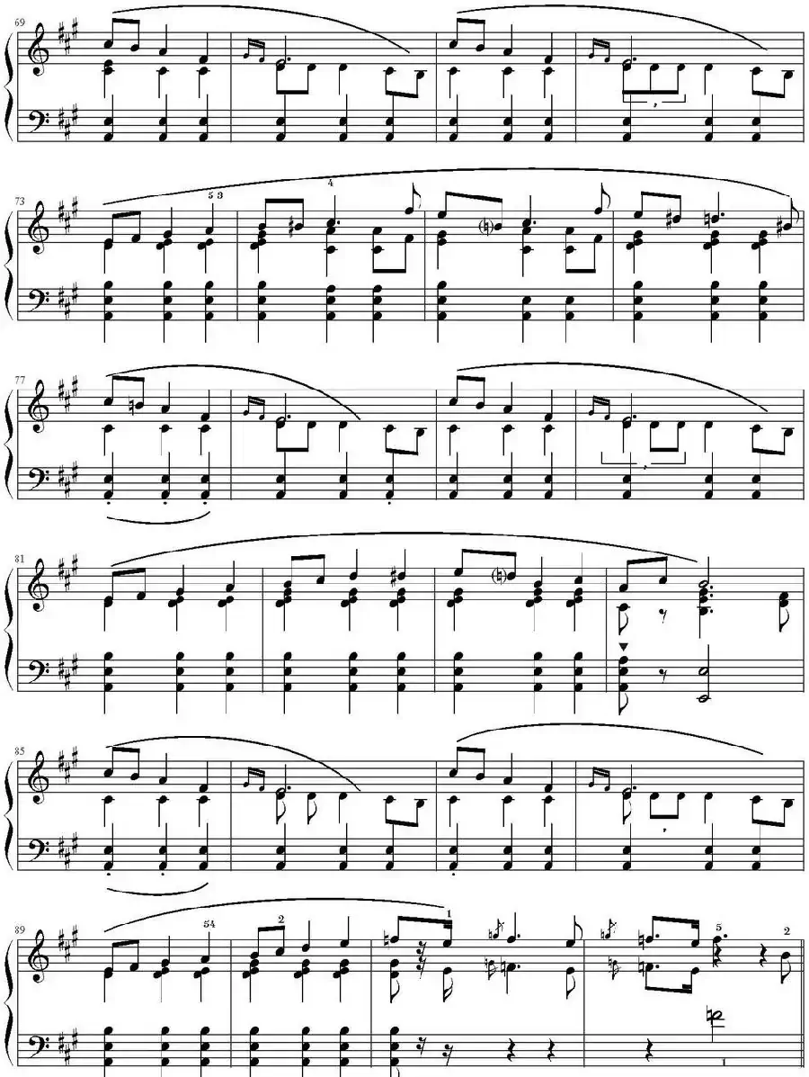 玛祖卡舞曲（肖邦作品Op.17，No.4）