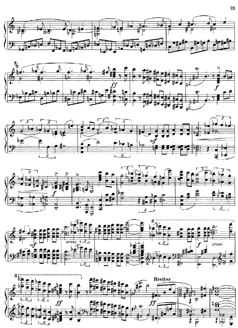 Piano Sonata No.1（第一钢琴奏鸣曲 Ⅴ）