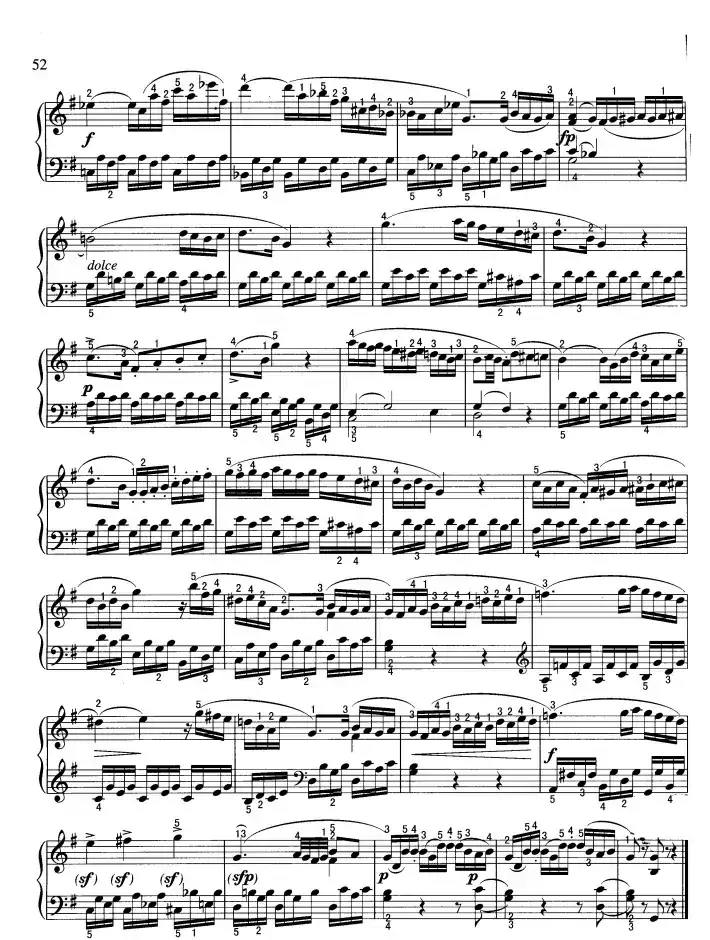 奏鸣曲（C大调 莫扎特作曲）