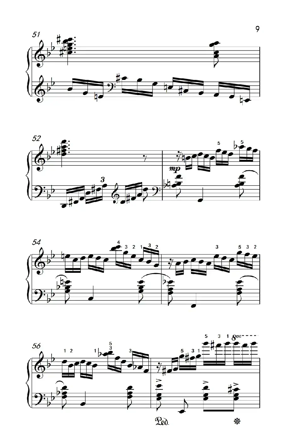 第九级3.练习曲 No.2（中央音乐学院 钢琴（业余）考级教程 7-9级）