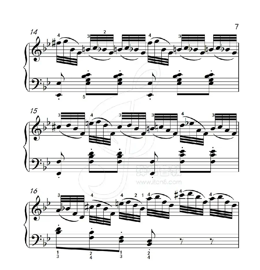 练习曲 21（克拉莫钢琴练习曲60首）