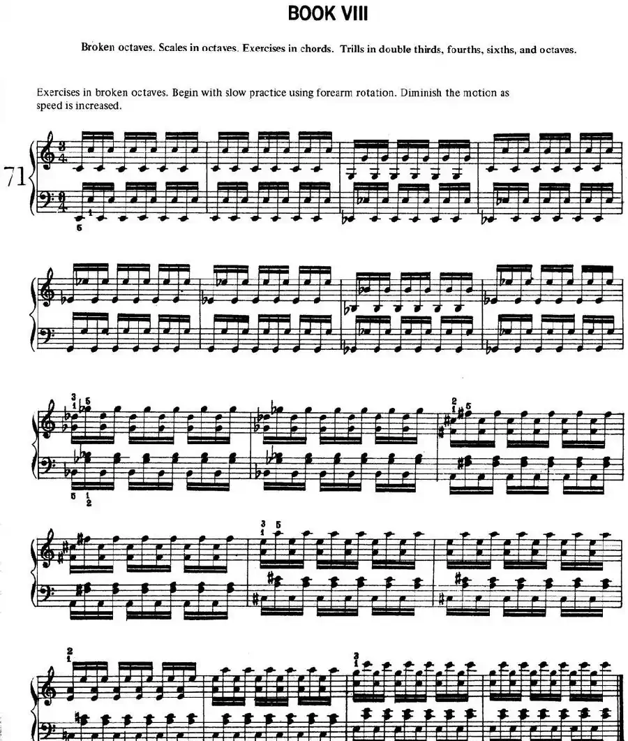 Technical Exercises S.146（李斯特钢琴技巧练习 BOOK Ⅷ）