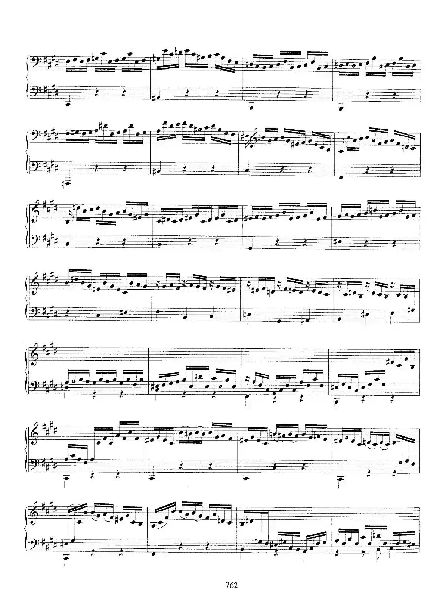 Partita in E Major BWV 1006a（E大调第三无伴奏小提琴组曲·钢琴独奏版）